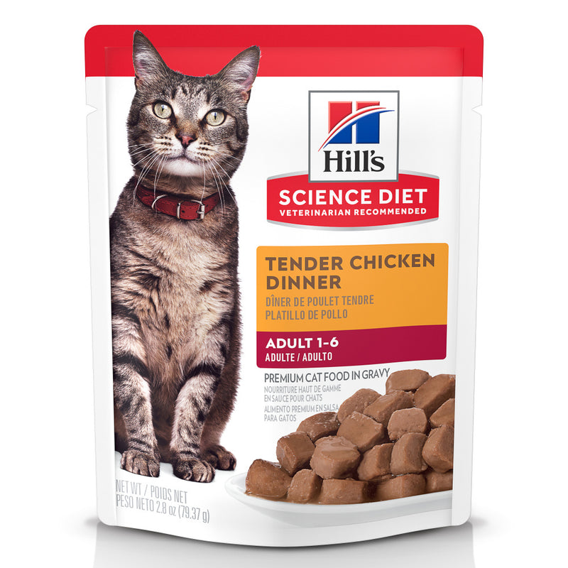 Hill's Science Diet Tender Chicken Dinner Adult Wet Cat Food