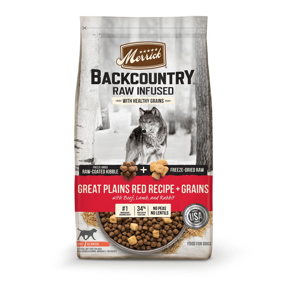 Merrick Backcountry Raw Infused with Healthy Grains Great Plains
