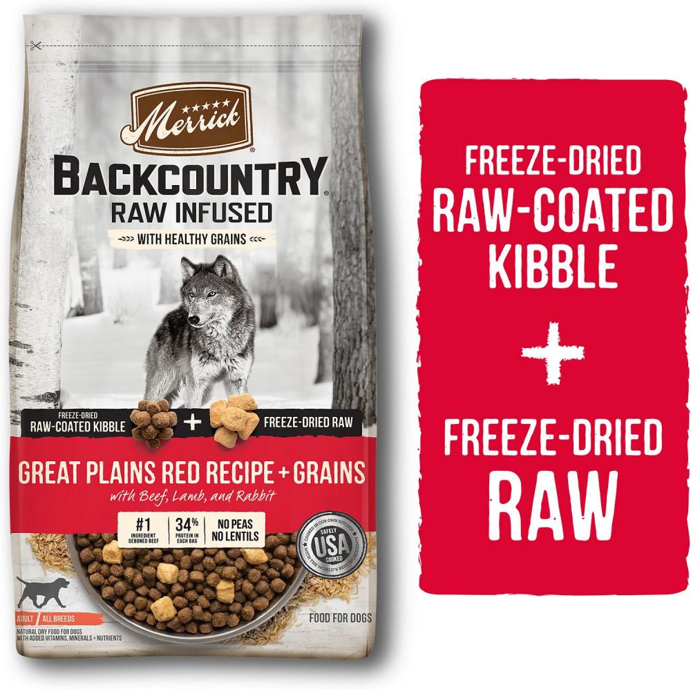 Merrick Backcountry Raw Infused with Healthy Grains Great Plains Red R –  Petsense