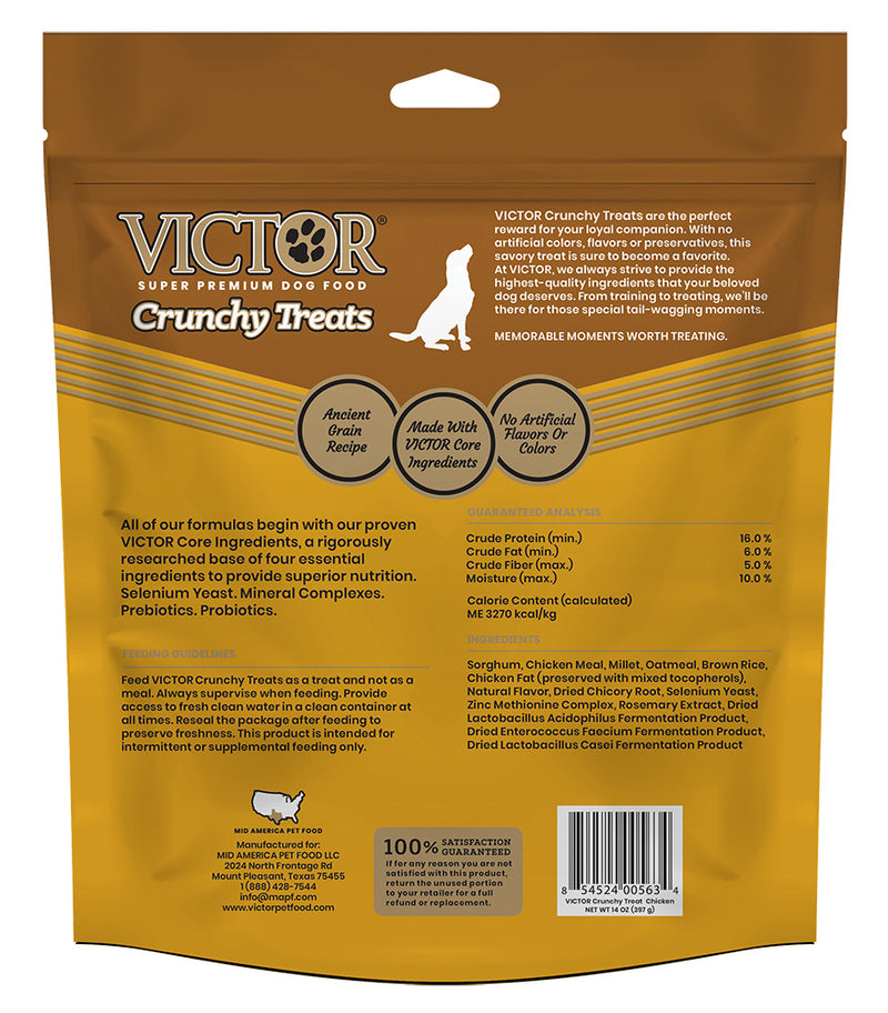 VICTOR Classic Crunchy Treats with Chicken Meal for Dogs