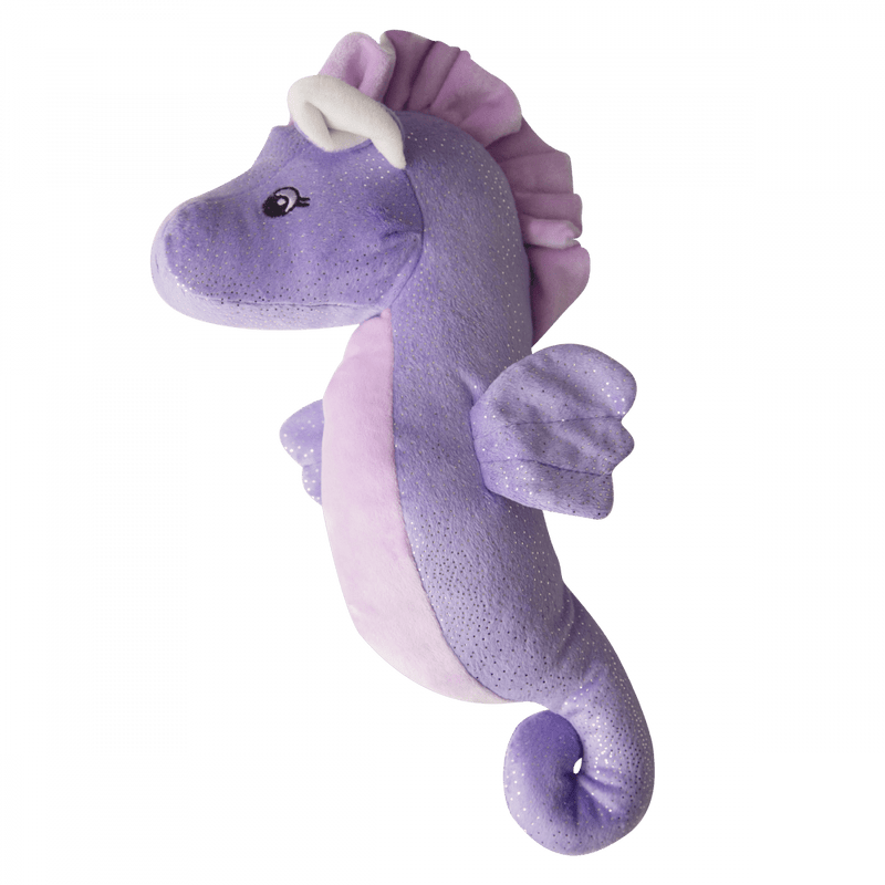 Snugarooz Shelly the Sea Horse Plush Dog Toy