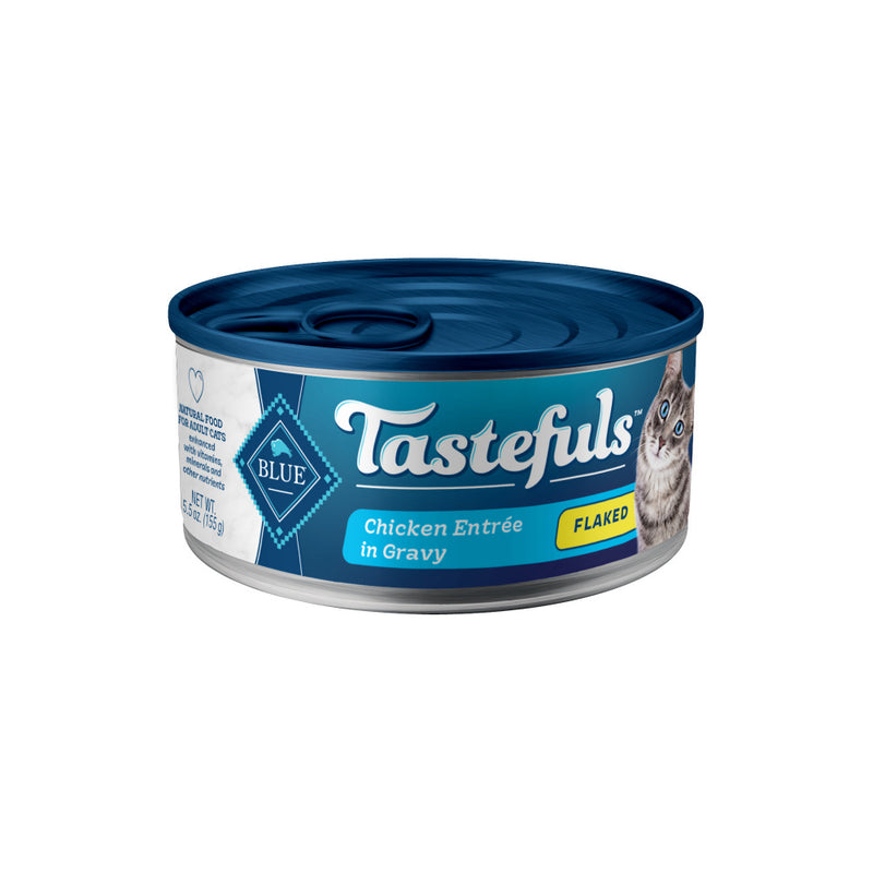 Blue Buffalo Tastefuls Adult Flaked Chicken Entree in Gravy Wet Cat Food