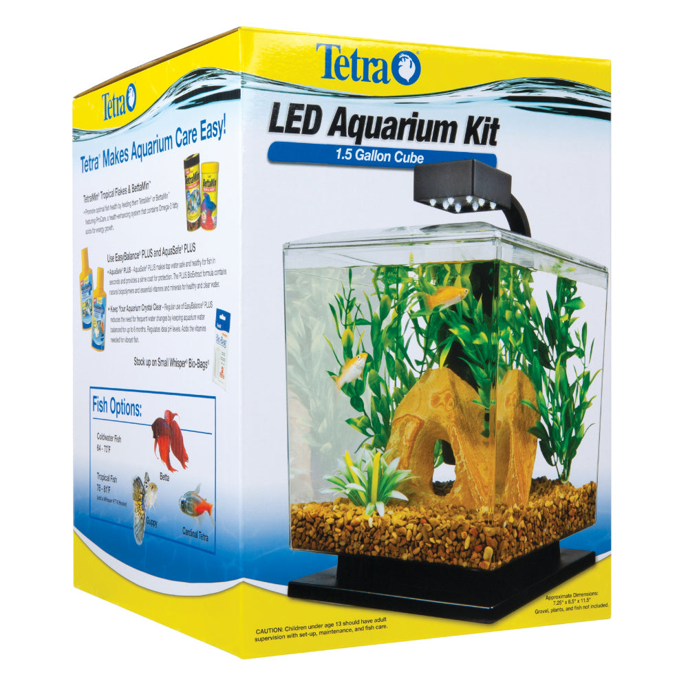 Tetra Water Wonders LED Black Aquarium Kit – Petsense