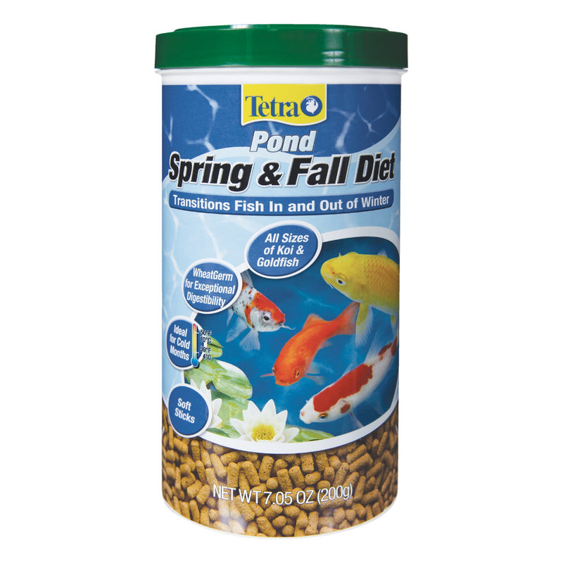 Tetra Pond Spring & Fall Diet Transitional Fish Food