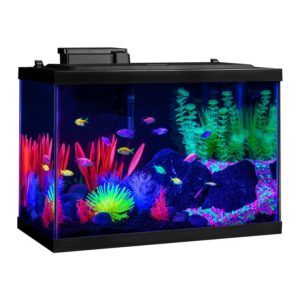 fish tank accessories shop near me GloFish Anemone Aquarium Ornament Yellow
