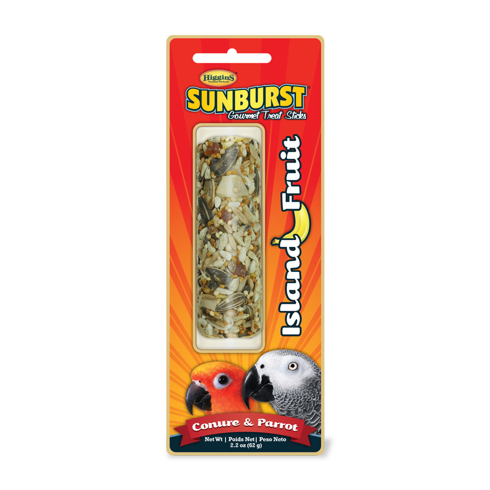Higgins Sunburst Gourmet Treat Sticks Island Fruit – Petsense