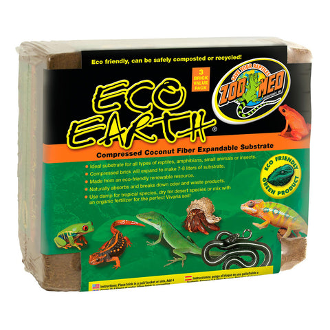 Zoo Med Eco Earth Compressed Coconut Fiber – Petsense