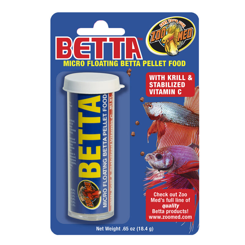 Zoo Med Micro Floating Betta Pellet Canister
