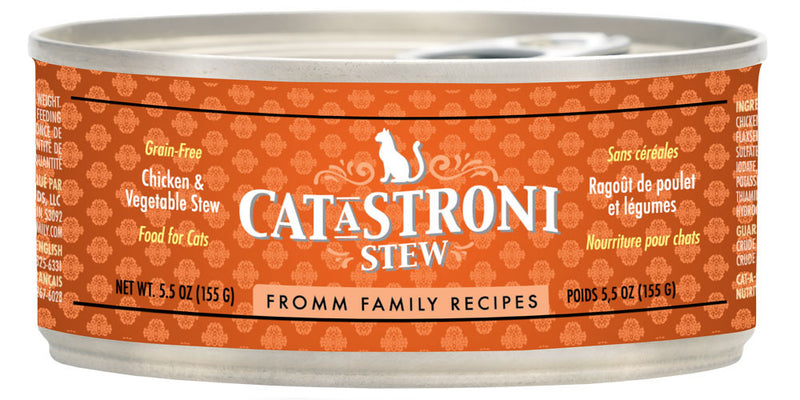 Fromm Cat-A-Stroni Chicken & Vegetable Stew Canned Cat Food