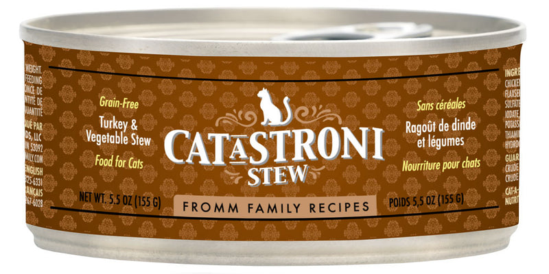 Fromm Cat-A-Stroni Turkey & Vegetable Stew Canned Cat Food
