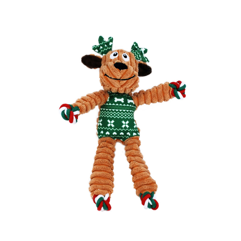 KONG Holiday Floppy Knots Reindeer Small/Medium Dog Toy