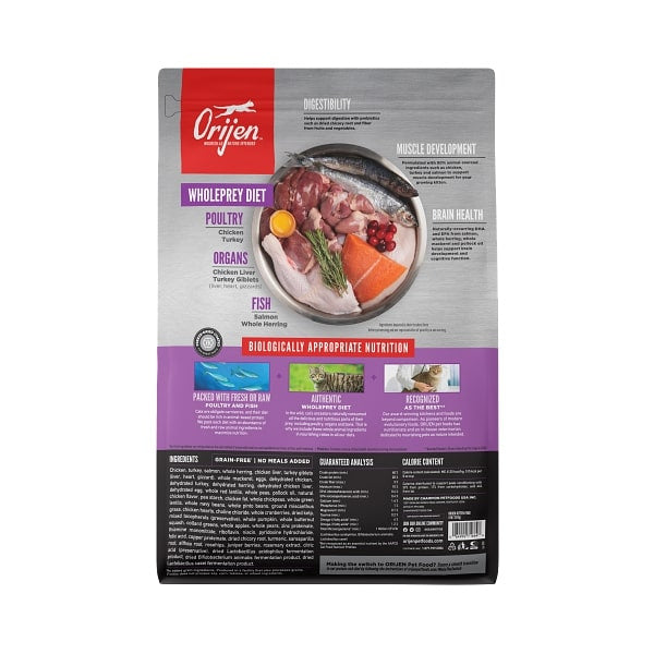 ORIJEN Premium High-Protein Grain-Free Kitten Recipe Dry Cat Food