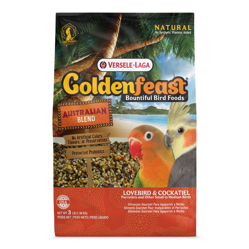 Higgins Versele-Laga Goldenfeast Australian Blend for Lovebirds & Tiels & Parrotlets