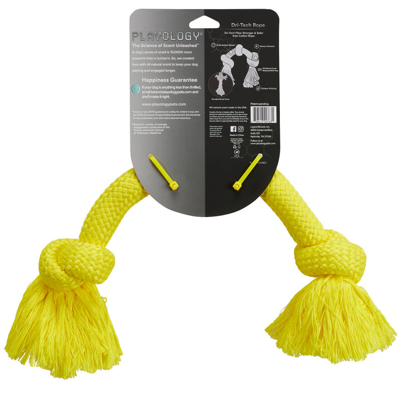 Playology Dri-Tech Rope Chicken Scented Dog Toy