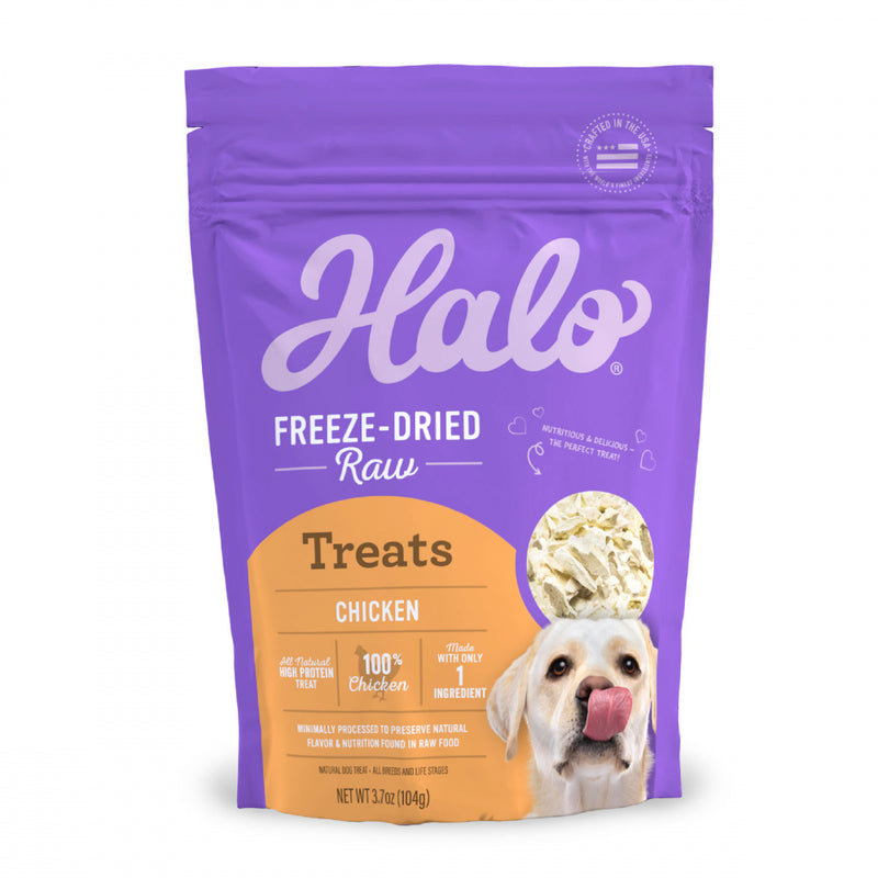 Halo Freeze Dried Chicken Recipe Dog Treats