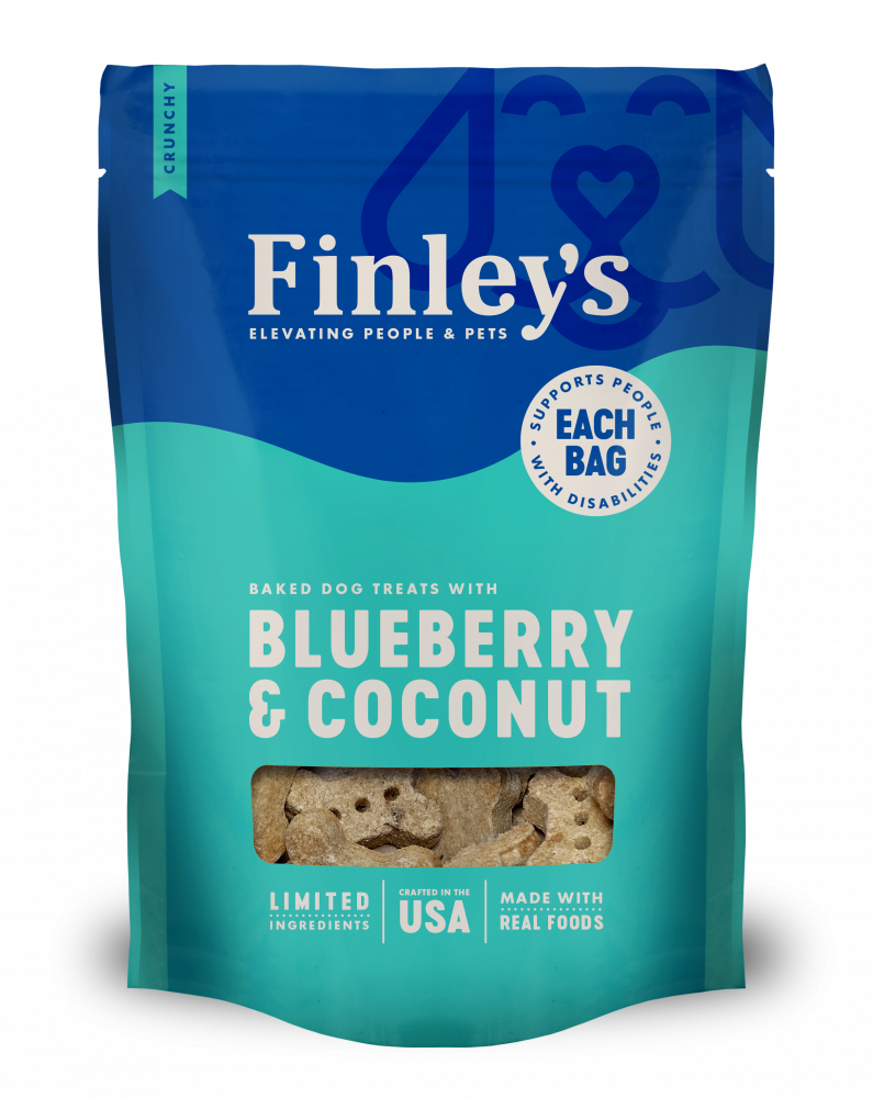 Finleys Blueberry & Coconut Crunchy Biscuits