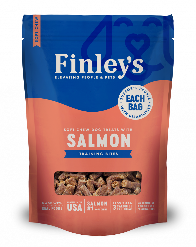 Finleys Salmon Recipe Soft Chew Training Bites
