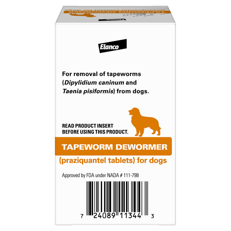 Elanco Tapeworm Dewormer for Dogs, 5ct.
