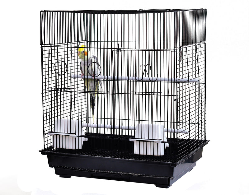 A&E Flat Top Bird Cage in Retail Box 18inx14in