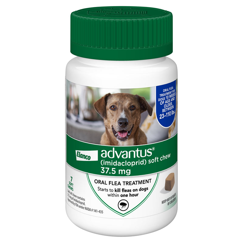 advantus® Flea Control Soft Chews for Large Dogs 23-100 lbs, 7 count