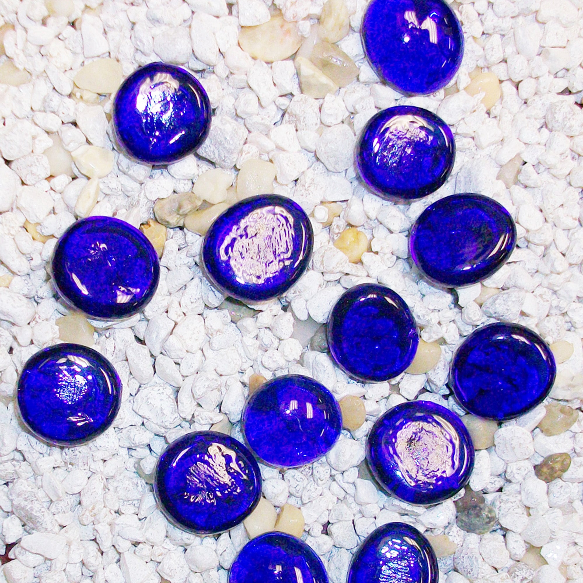Penn Plax Gem Stones Blue Aquarium Marbles - 90pcs – Petsense