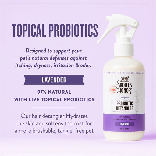 Skouts Honor Probiotic Detangler Lavender