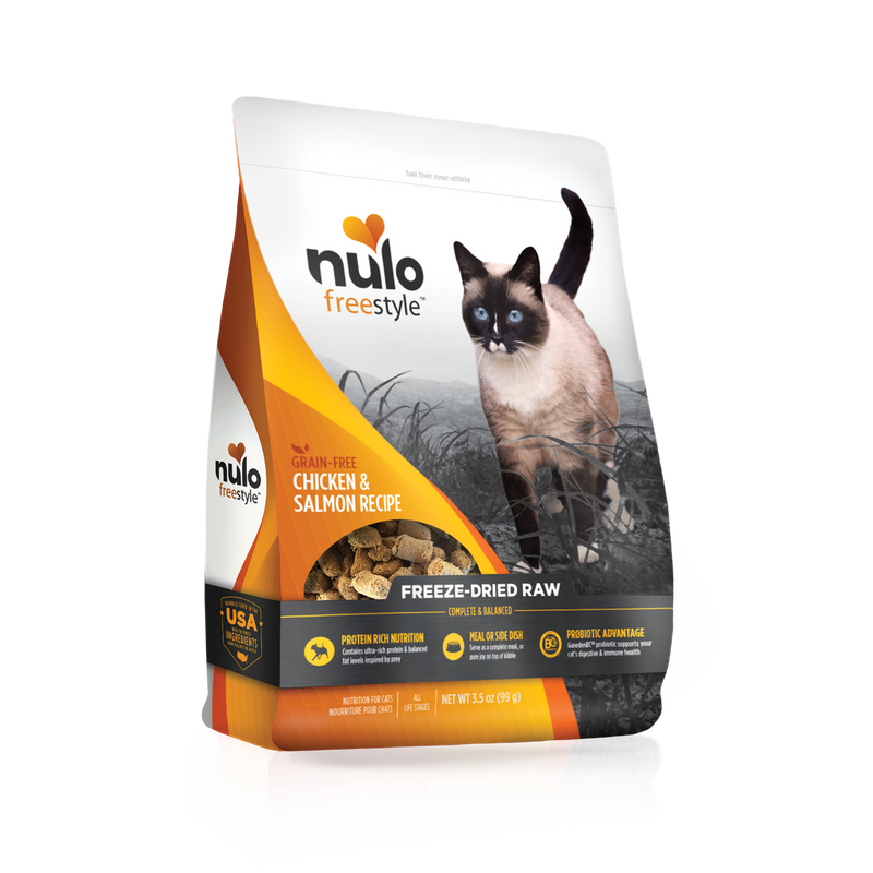Nulo FreeStyle Cat Freeze-Dried Raw Chicken & Salmon