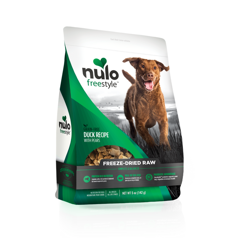 Nulo FreeStyle Dog Freeze-Dried Raw Grain-Free Duck With Pears