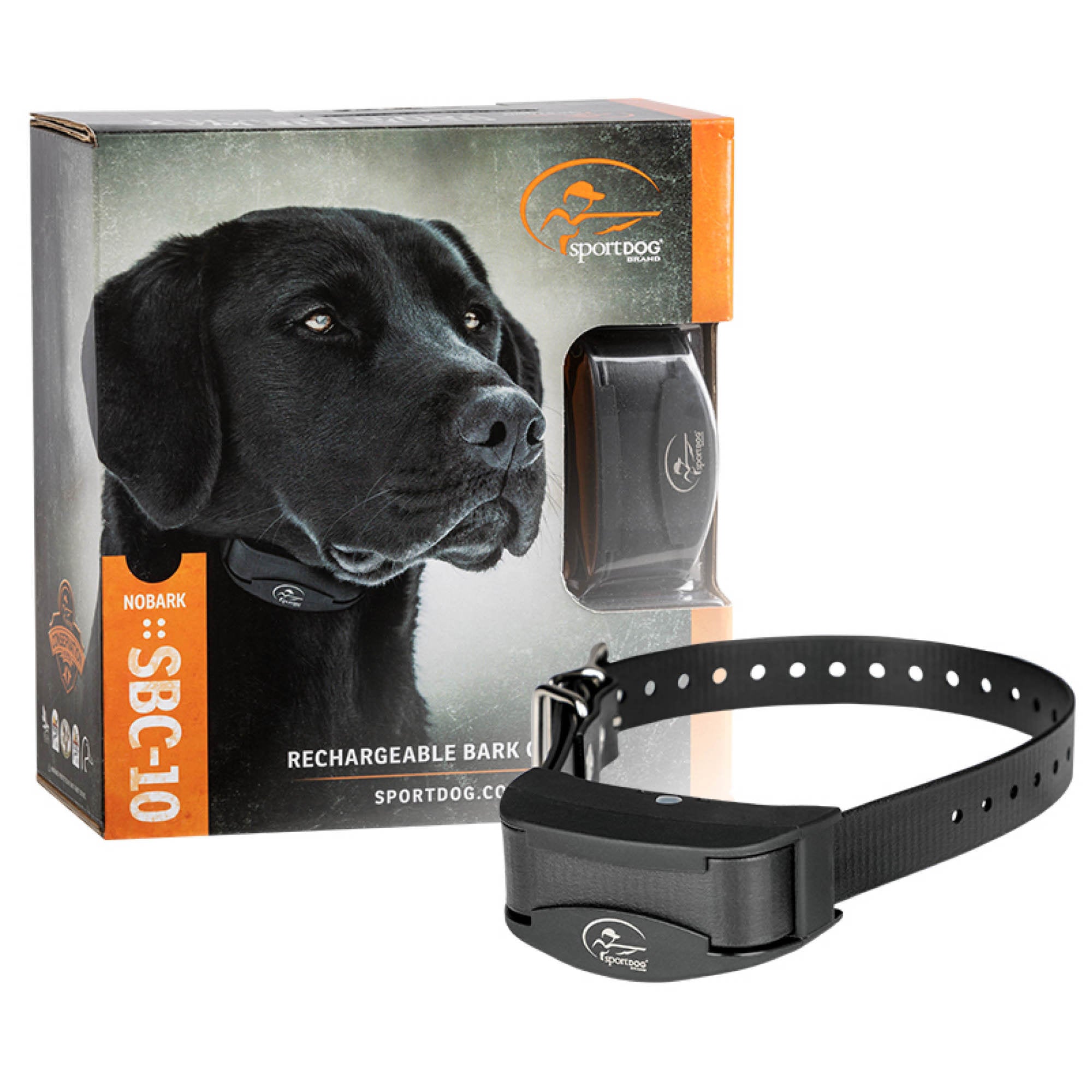 SportDOG Brand NoBark 10 Collar - Rechargeable, Programmable Bark
