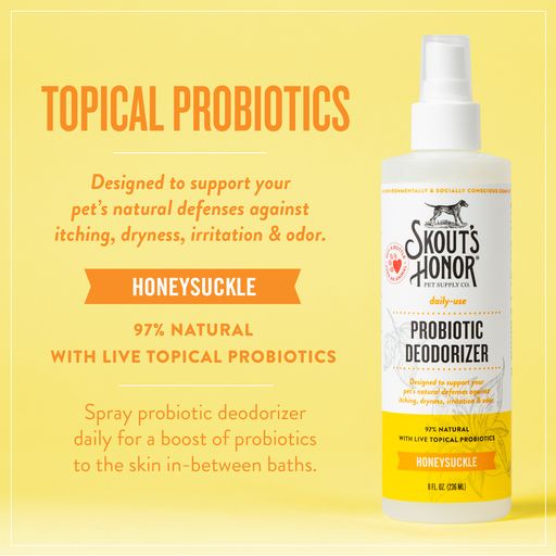 Skouts Honor Probiotic Deodorizer Honeysuckle
