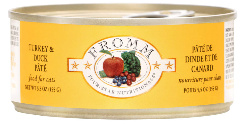 Fromm Four-Star Nutritionals Turkey & Duck Paté Food for Cats