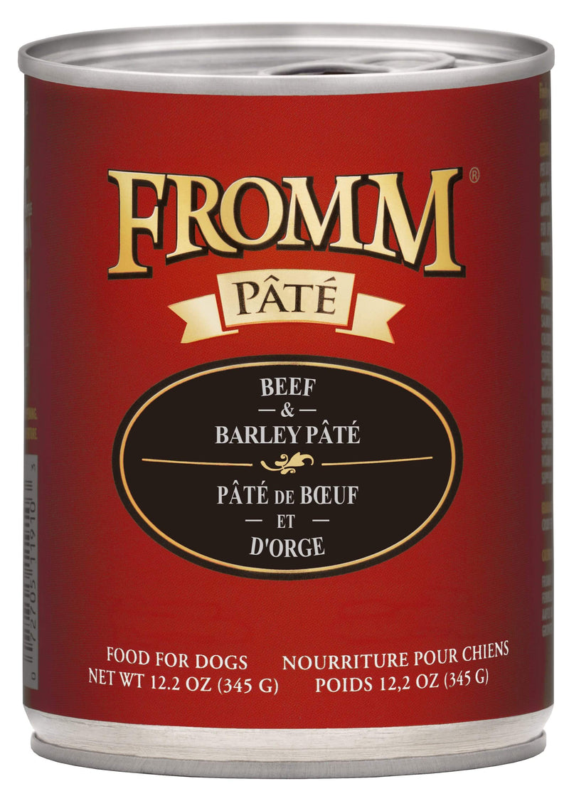 Fromm Beef & Barley Paté Food for Dogs