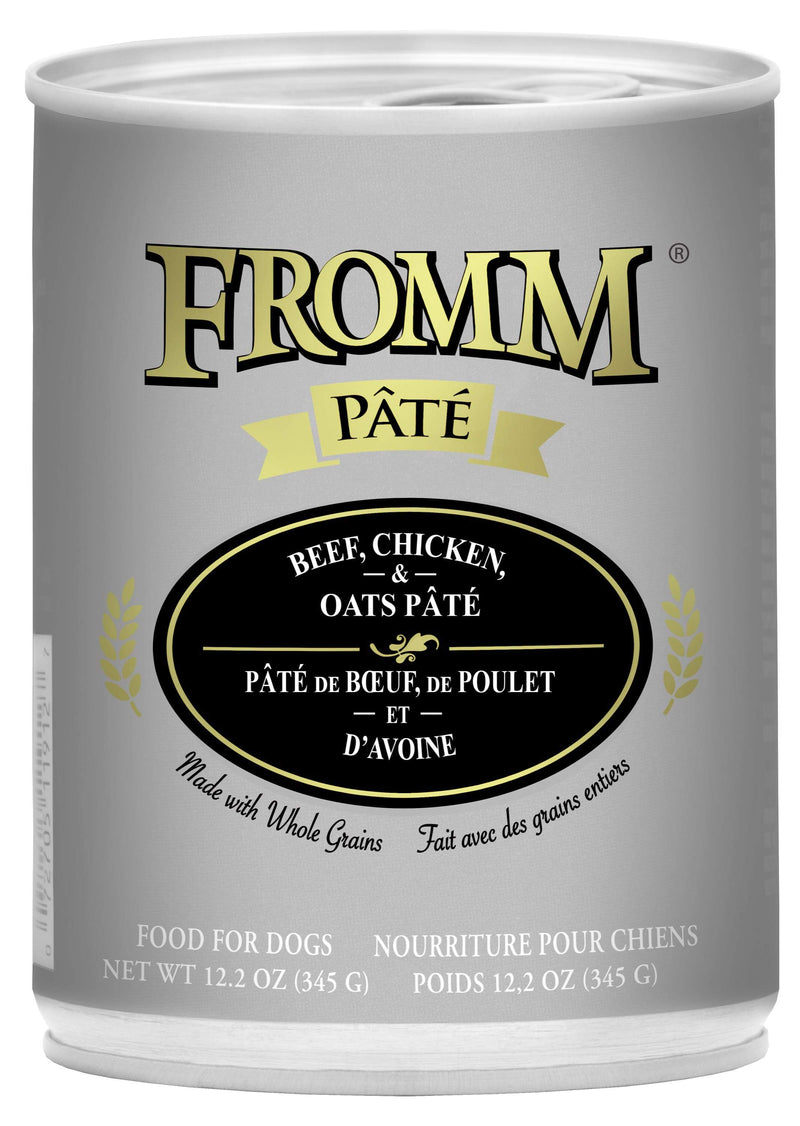 Fromm Beef, Chicken & Oats Paté Food for Dogs