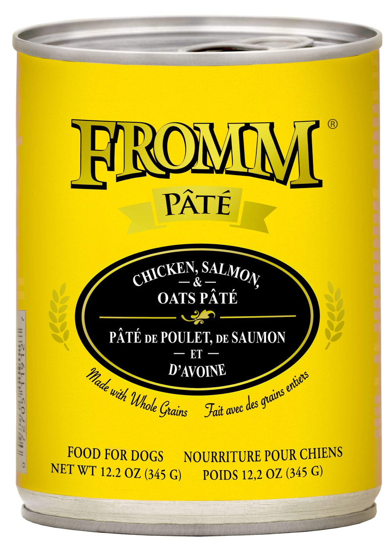 Fromm Chicken, Salmon, & Oats Paté Food for Dogs