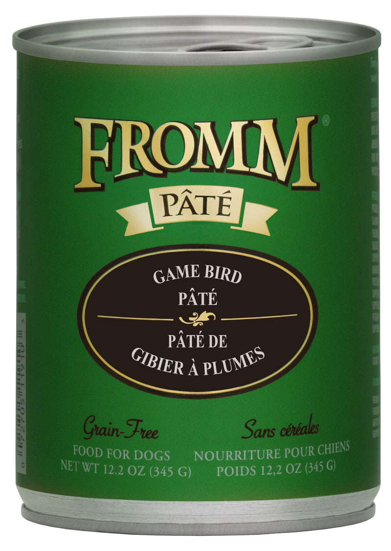 Fromm Game Bird Paté Food for Dogs