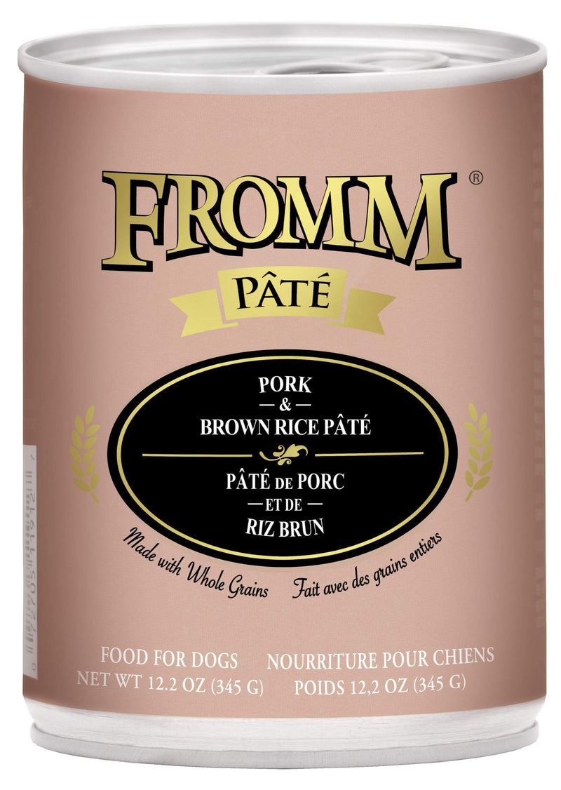 Fromm Pork & Brown Rice Paté Food for Dogs