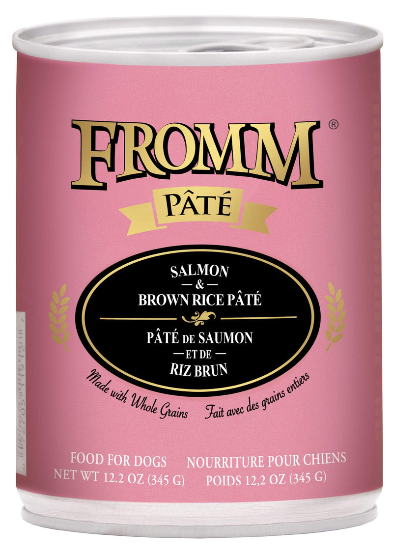 Fromm Salmon & Brown Rice Paté Food for Dogs