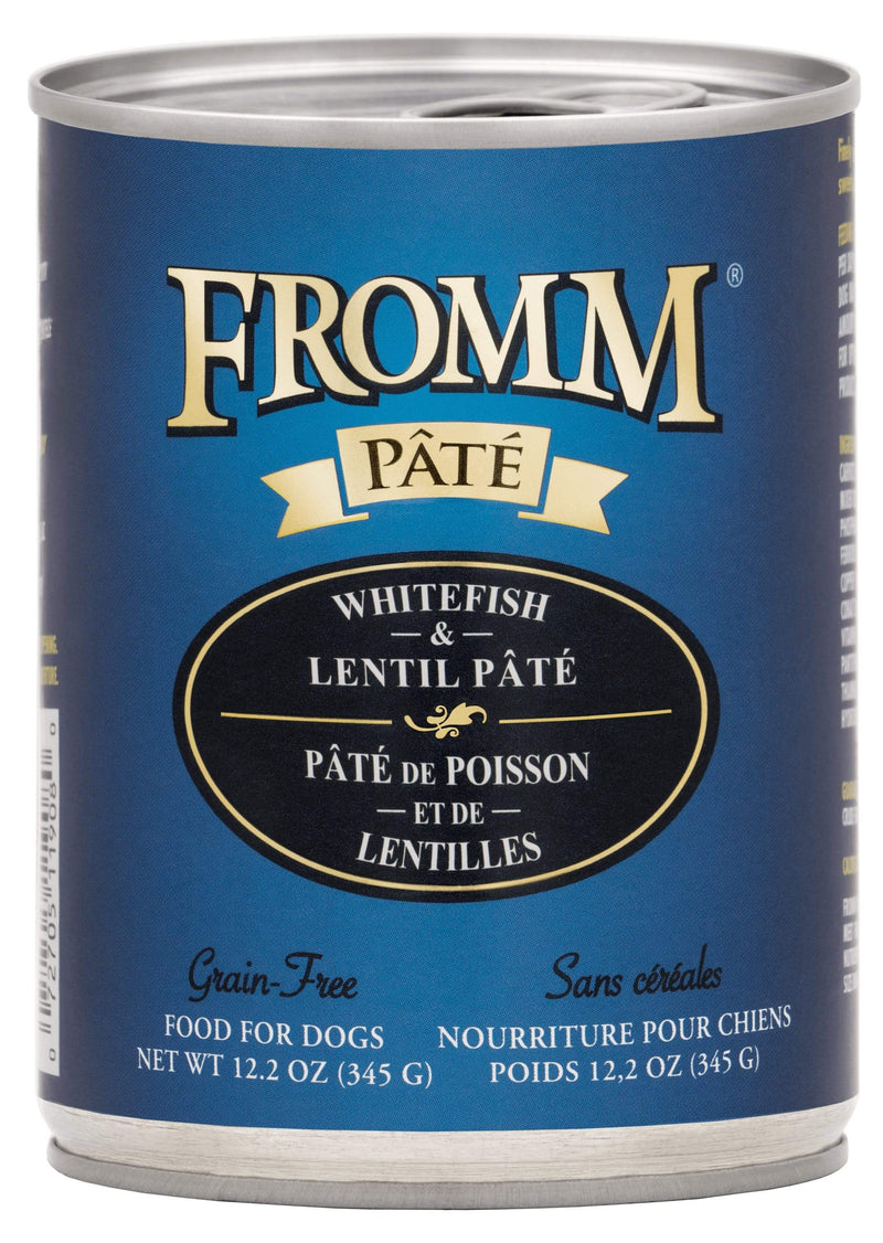 Fromm Whitefish & Lentil Paté Food for Dogs