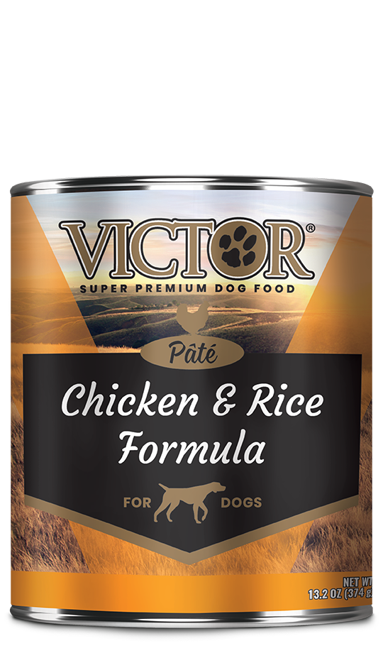 VICTOR Chicken & Rice¬†Formula P√¢t√© for Dogs