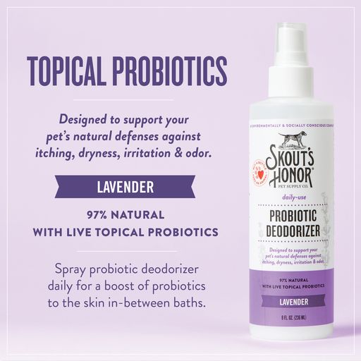 Skouts Honor Probiotic Deodorizer Lavender